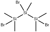 1,2,3-三溴-1,1,2,3,3-五甲基三硅烷 结构式