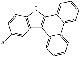 12-溴-9H-二苯并[A,C]咔唑 结构式