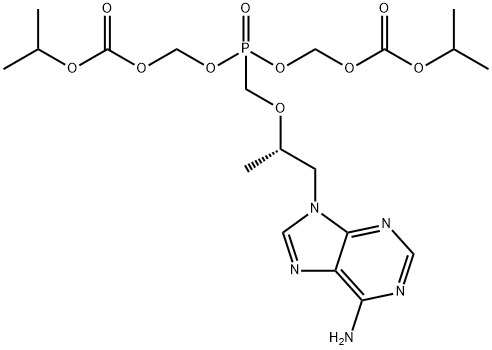 S-替诺福韦二吡呋酯 结构式