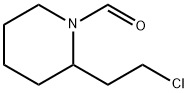 2-(2-Chloroethyl)-1-piperidinecarboxaldehyde 结构式