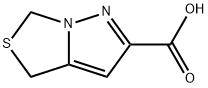 4H,6H-吡唑并[1,5-C]噻唑-2-羧酸 结构式