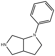 1-苯基八氢吡咯并[3,4-B]吡咯 结构式