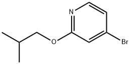 4-溴-2-异丁氧基吡啶 结构式