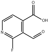 2-氟-3-甲酰亚叶酸 结构式