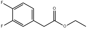 3,4-二氟苯乙酸乙酯 结构式