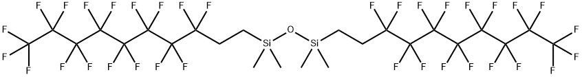 1,3-双(十七氟-1,1,2,2-四氢癸基)四甲基二硅氧烷 结构式