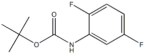 (2,5-Difluoro-phenyl)-carbaMic acid tert-butyl ester 结构式