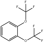 1,2-双(三氟甲氧基)苯 结构式