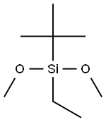 叔丁基(乙基)二甲氧基硅烷 结构式