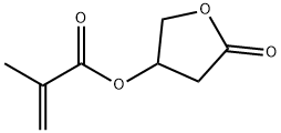 GAMMA-丁内酯-3-基异丁烯酸酯 结构式