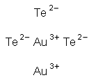 Gold Telluride 结构式