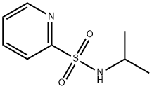 2-吡啶磺酸异丙基酰胺 结构式