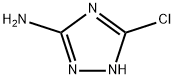 5-氯-1H-1,2,4-3-氨基-1,2,4-三氮唑 结构式