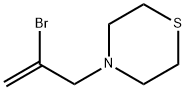2-溴-3-(4-硫代吗啉代)丙烯 结构式