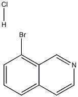 8-溴异喹啉盐酸盐 结构式