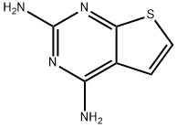 Thieno[2,3-d]pyriMidine-2,4-diaMine 结构式