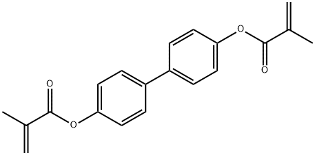 4,4'-亚联苯基二异丁烯酸酯 结构式
