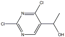 1-(2,4-二氯嘧啶-5-基)乙醇 结构式