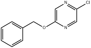2-(苄氧基)-5-氯吡嗪 结构式