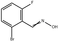 2-BroMo-6-fluorobenzaldehyde oxiMe 结构式