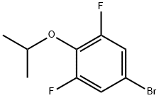 5-溴-1,3-二氟-2-异丙氧基苯 结构式