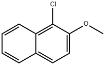 1-氯-2-萘甲醚 结构式