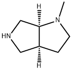 (3AS,6AS)-1-甲基六氢吡咯并[3,4-B]吡咯 结构式