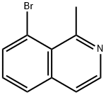 8-溴-1-甲基异喹啉 结构式