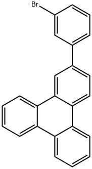 2-(三溴苯基)三亚苯 结构式