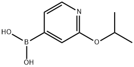 2-异丙氧基-吡啶-4-硼酸 结构式