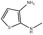 N2-甲基噻吩-2,3-二胺 结构式