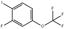 2-FLUORO-1-IODO-4-(TRIFLUOROMETHOXY)BENZENE 结构式