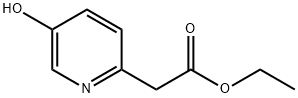 5-羟基吡啶-2-乙酸乙酯 结构式