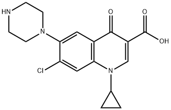 环丙沙星杂质D 结构式