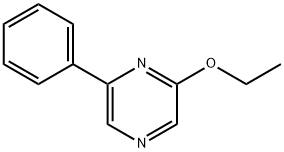 2-乙氧基-6-苯基吡嗪 结构式