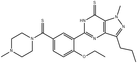 二硫代-脱甲基 - 昔多芬 结构式