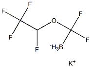 potassium trifluoro((2,2,2-trifluoroethoxy)methyl)borate 结构式