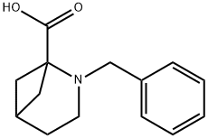2-Benzyl-2-azabicyclo[3.1.1]heptane-1-carboxylic acid 结构式
