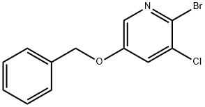 5-(苄氧基)-2-溴-3-氯吡啶 结构式