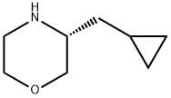 (R)-3-(CyclopropylMethyl)Morpholine 结构式