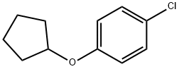 1-氯-4-(环戊氧基)苯 结构式