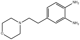 4-(2-吗啉乙基)苯-1,2-二胺 结构式