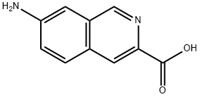 7-氨基3-喹啉羧酸 结构式