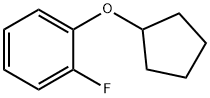 1-Cyclopentyloxy-2-fluoro-benzene 结构式