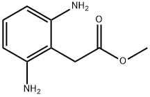 methyl 2-(2,6-diaminophenyl)acetate 结构式