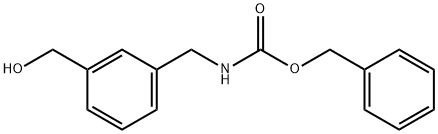 CBZ-3-胺甲基苯甲醇 结构式