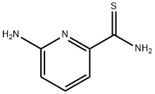 6-氨基吡啶-2-硫代酰胺 结构式