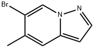 6-溴-5-甲基吡唑并[1,5-A]吡啶 结构式