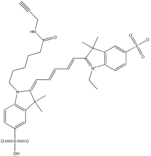 CY5-YNE 结构式