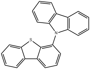 9-二苯并噻嗪-4-Y-9H-卡巴唑 结构式